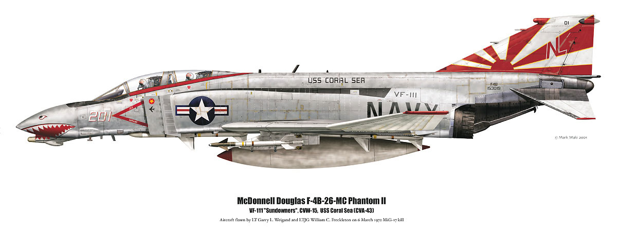 F-4B VF-111 NL201